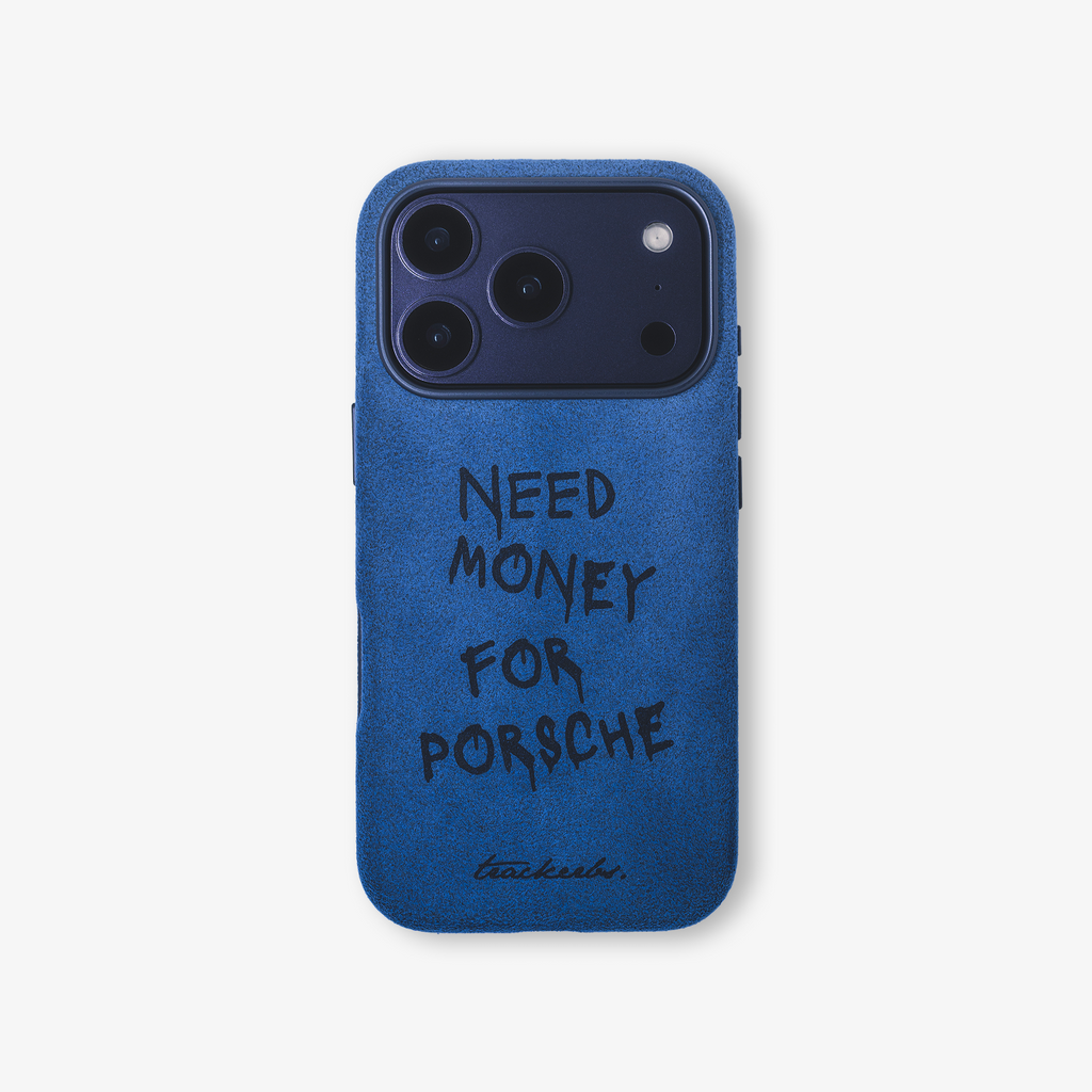 Coque en Alcantara® "Need Money For Porsche"